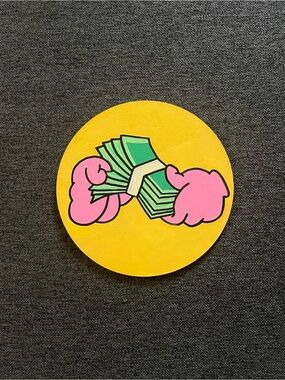 Acrylic Painting on Wood Panel - Pop Art